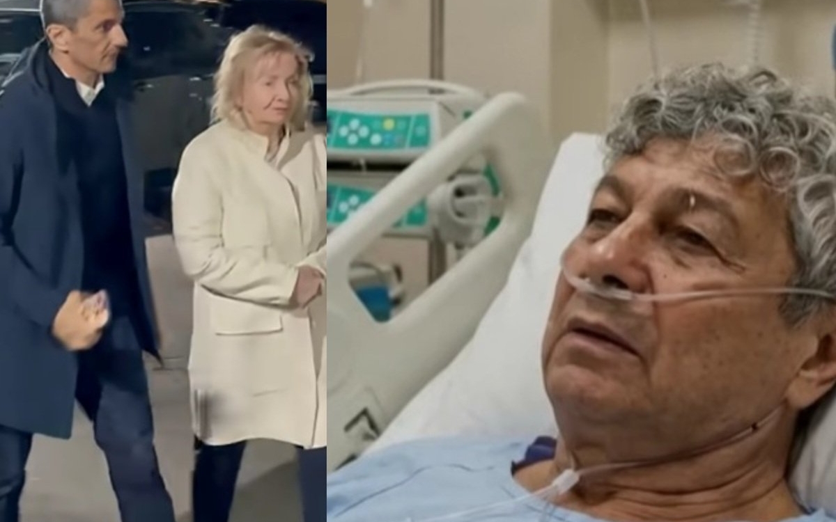 Soția lui Mircea Lucescu este distrusă de durere. Cum a fost surprinsă la spital după ce antrenorul a ajuns la terapie intensivă