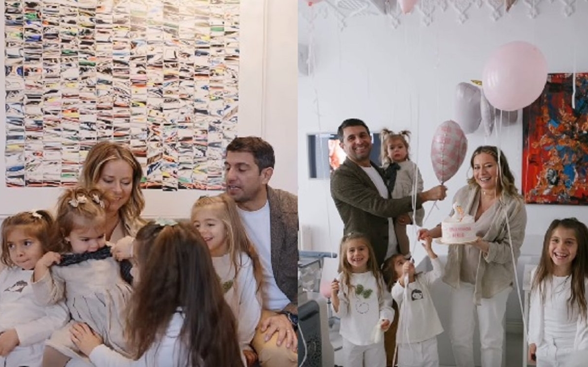 Cum au reacționat fetițele Laurei Cosoi când au aflat ca vor mai avea o surioară. Soțul vedetei s-a dat de gol în privința sexului bebelușului