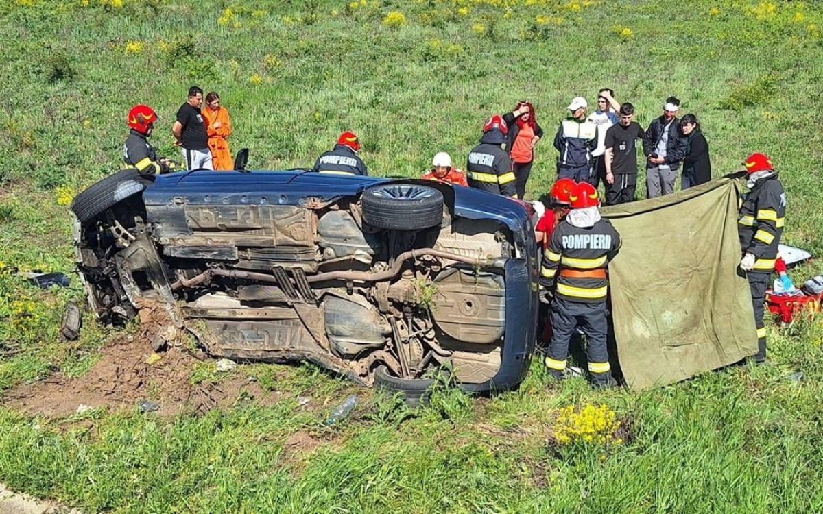 Denisa, o tânără studentă, proaspat căsătorită, a murit într-un cumplit accident rutier în Mehedinți