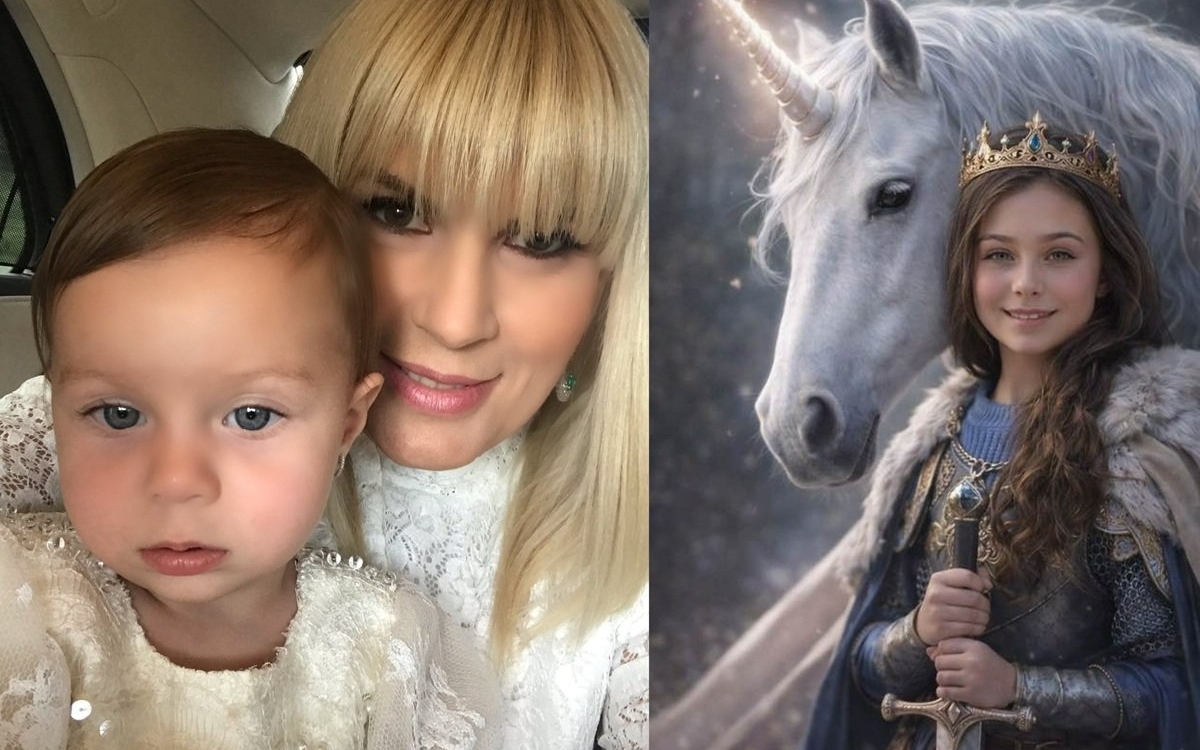 Fetița Elenei Udrea a înflorit de când o are pe mama ei acasă. Cât de mare și frumoasă a crescut Eva