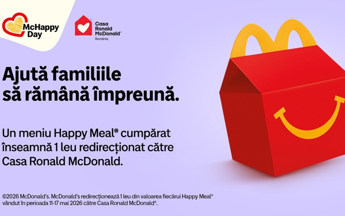 McHappy Day 2026®: fapte bune care țin familiile împreună
