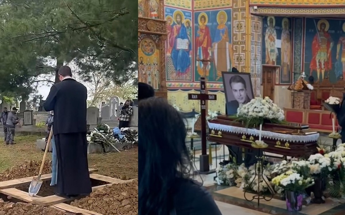 Mama lui Ioan Isaiu este distrusă de durere. Imaginile sfâșietoare cu ea la mormântul fiului ei