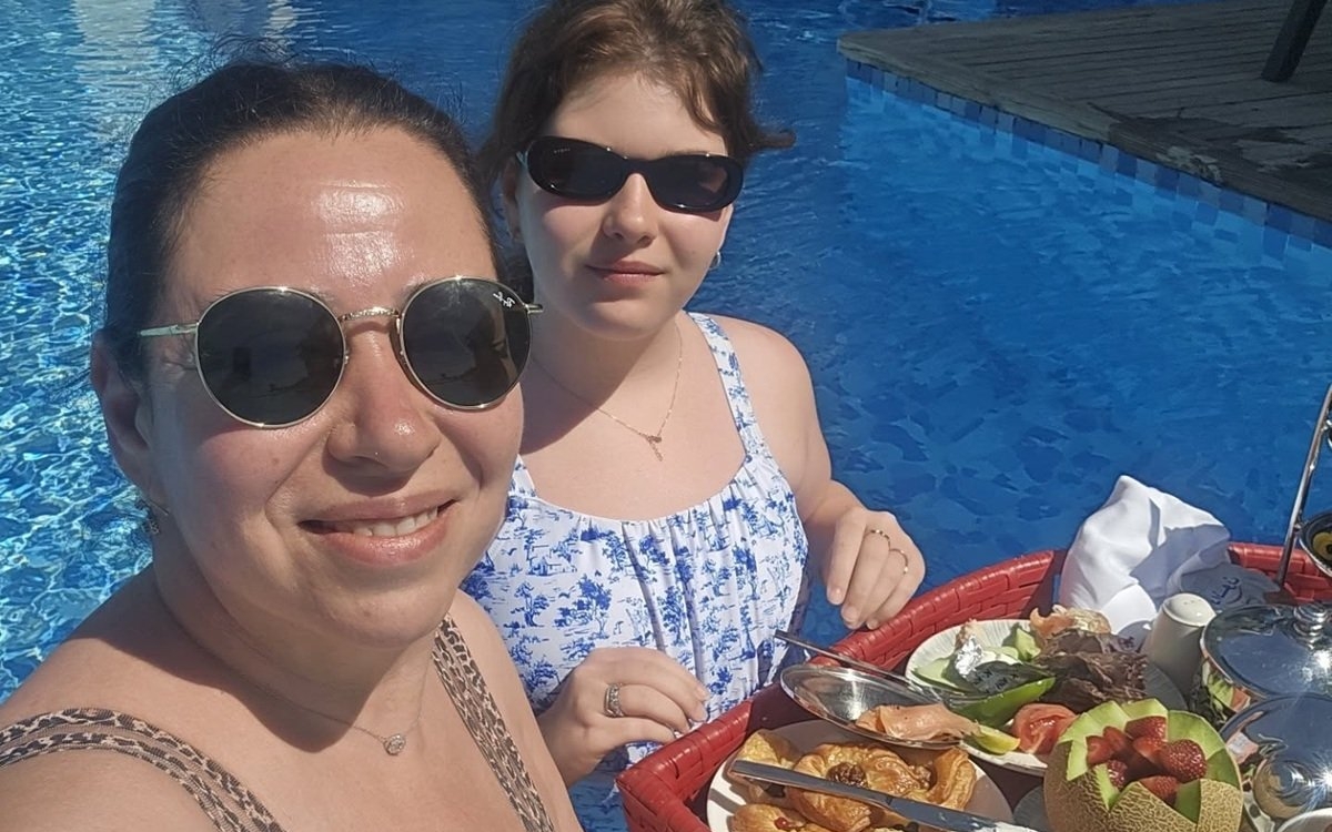 Fiica Oanei Roman a pierdut lupta cu kilogramele. Ține dietă strictă la numai 12 ani