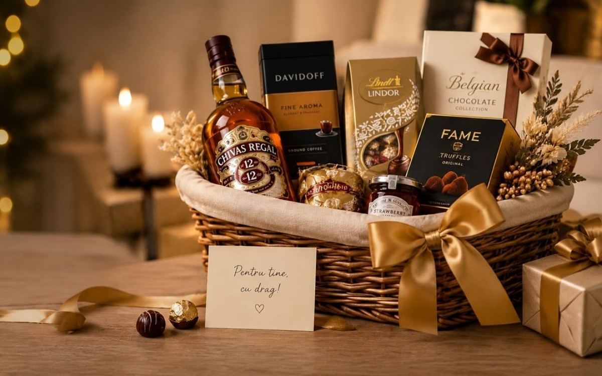 Coșuri Cadou Premium — Cadouri Elegante la Prețuri Accesibile