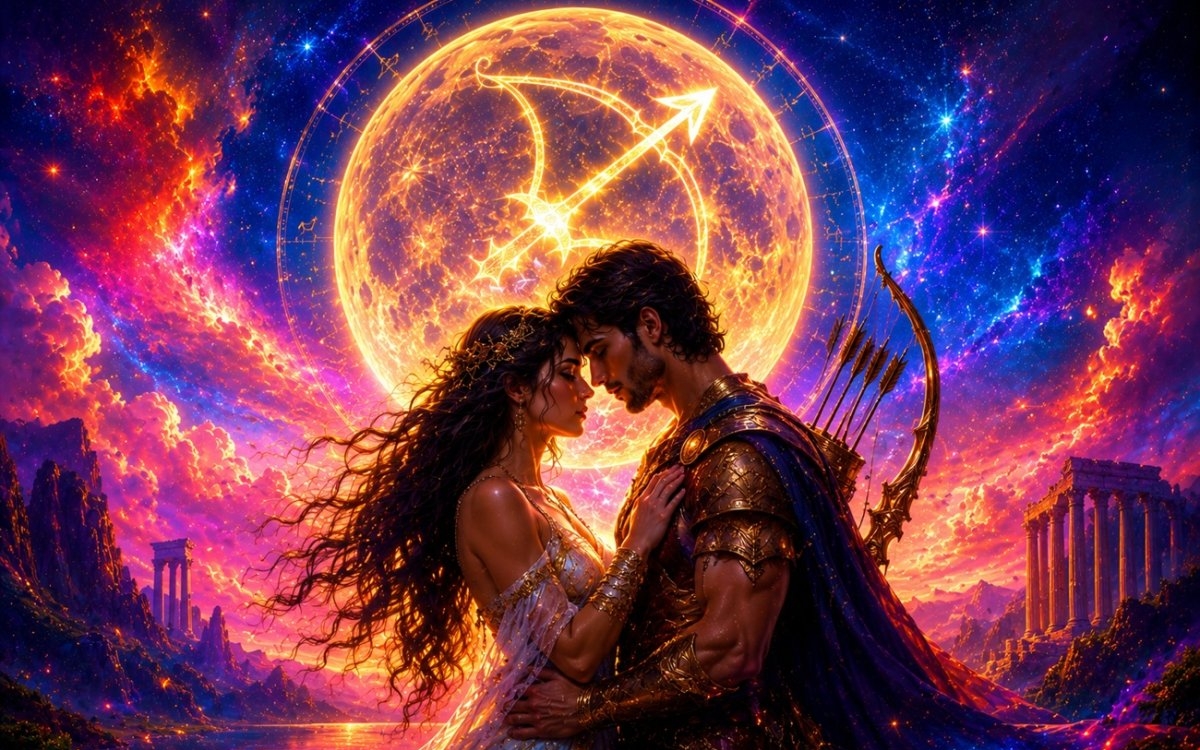 Horoscopul dragostei săptămâna 25 - 31 mai. Luna Plină în Săgetător devine Cupidon pentru zodiile care își caută marea iubire și le dă curaj să facă primul pas