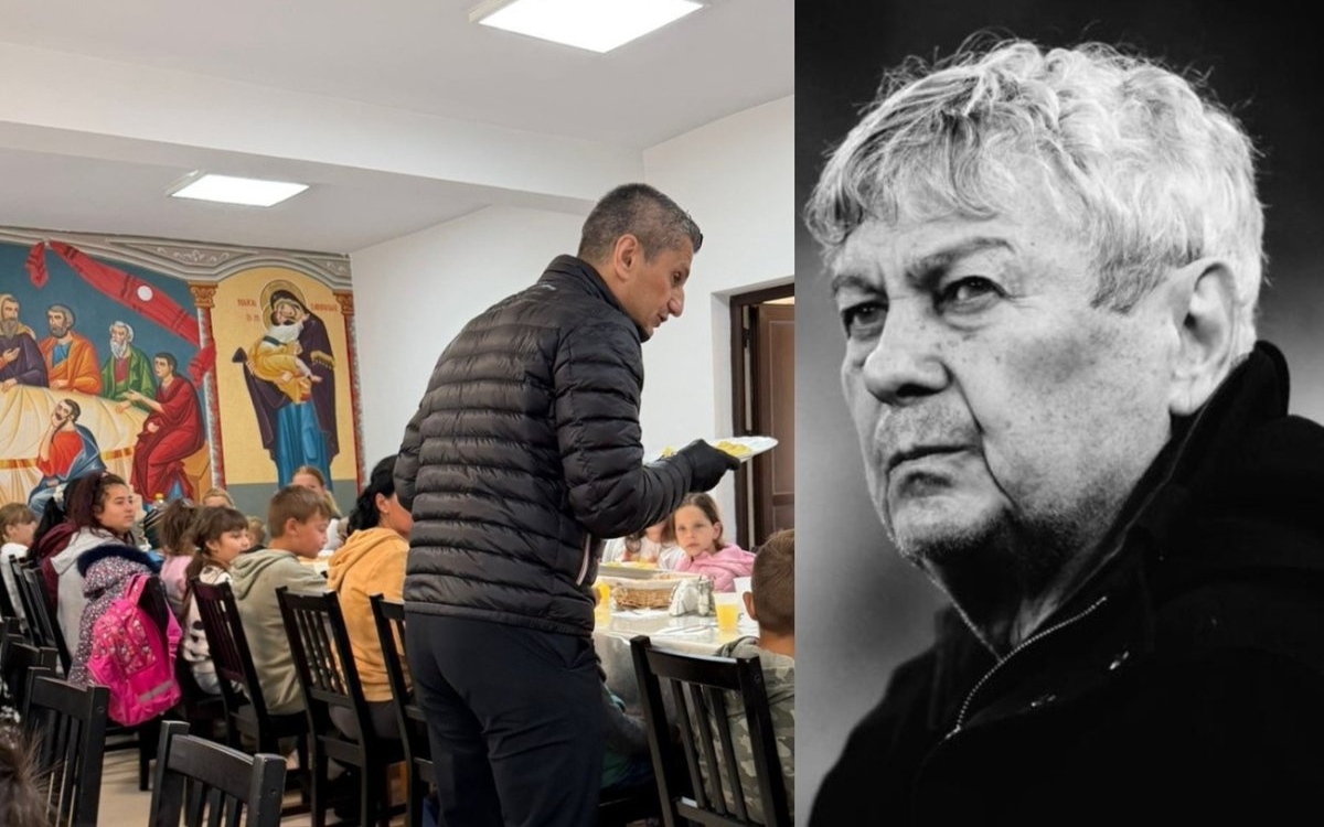 Familia Lucescu a făcut pomană la un centru social din Teleorman. „Răzvan Lucescu a servit personal copiii”