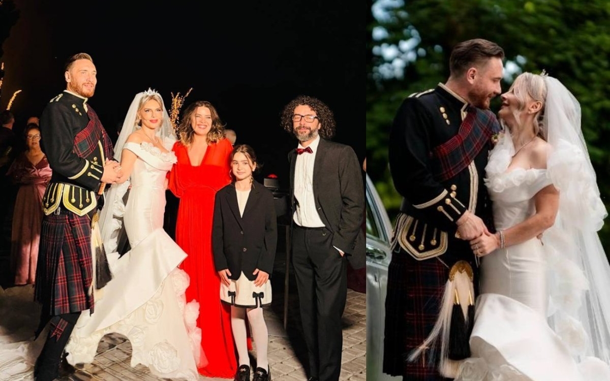 Nuntă cu ștaif la palat! Marius Moga și Bianca Lăpuște, nași de cununie pentru Răzvan Vasile și Baronessa de Brattleby Nicoleta Scarlat