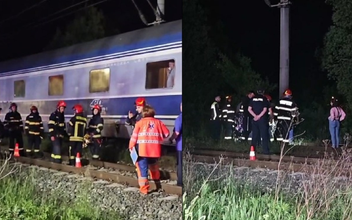 O femeie de 49 de ani din Petroșani a murit după ce și-a salvat fetița de pe calea ferată. A fost lovită din plin de tren