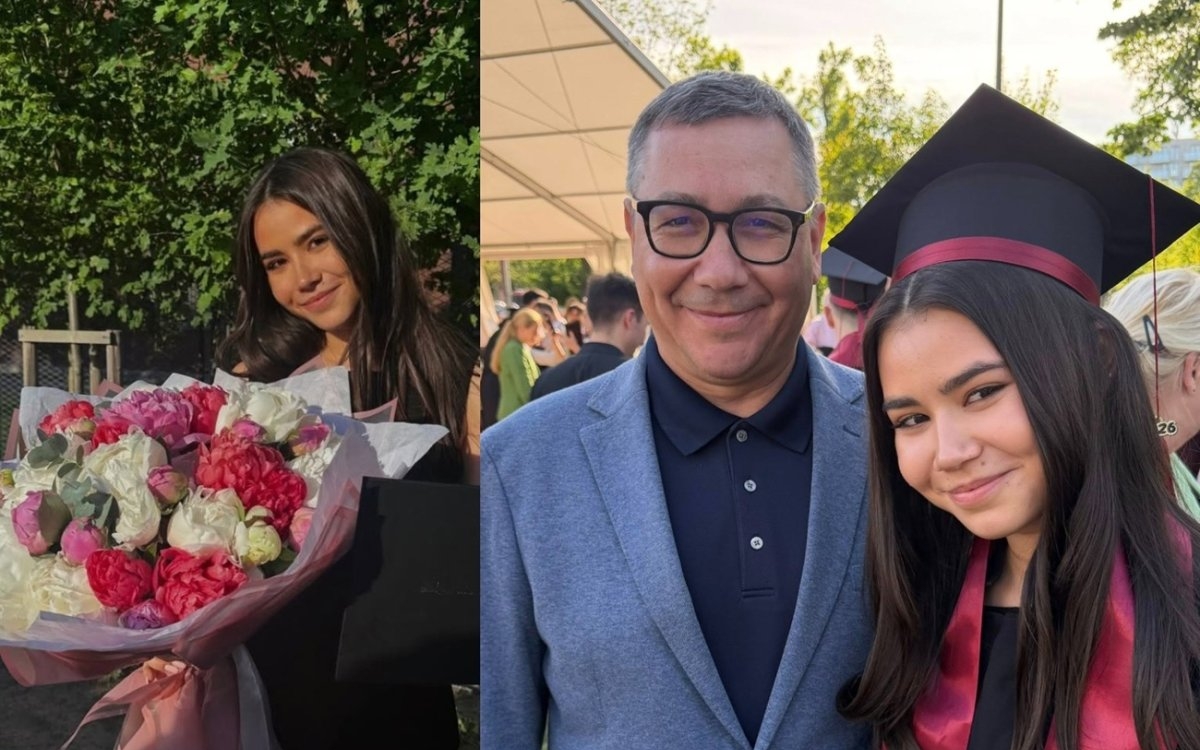 Daciana Sârbu și Victor Ponta, din nou împreună de dragul fiicei lor. Cum au fost surprinși la absolvirea Irinei
