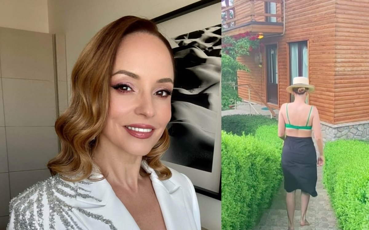 Andreea Marin, imagini în costum de baie la 51 de ani, la Telega. Cum arată acum casa de vacanță a vedetei