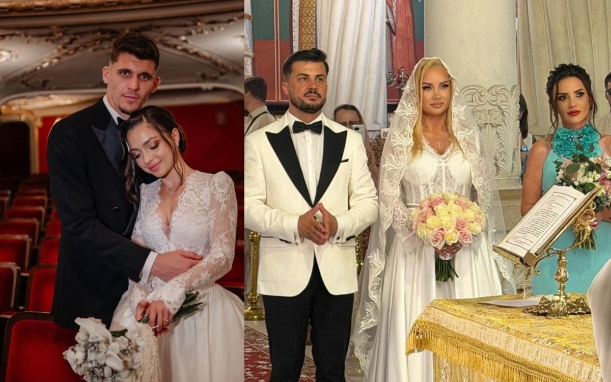 Val de nunți în showbiz! Cine sunt vedetele care s-au căsătorit în același weekend și au surprins fanii