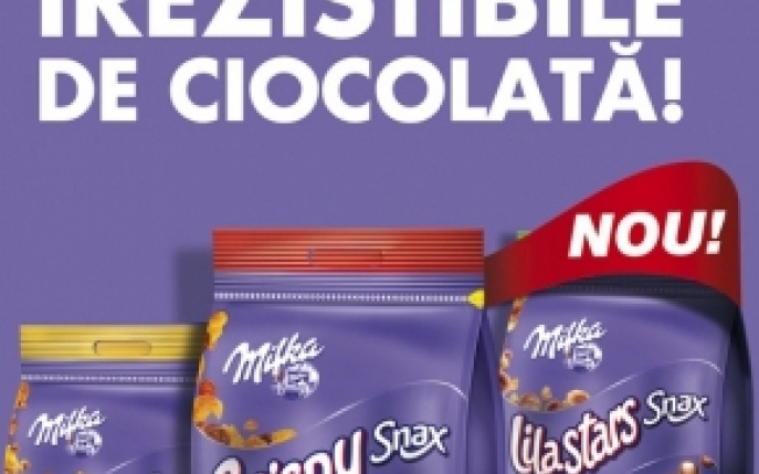 Kraft Foods lanseaza: Milka Snax