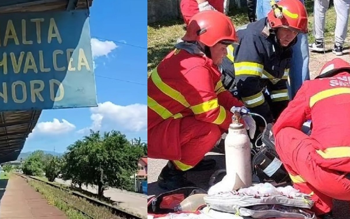 Mădălin, un bărbat de 42 de ani din Vâlcea, a murit după ce a fost lovit de tren. A fost găsit în stare critică