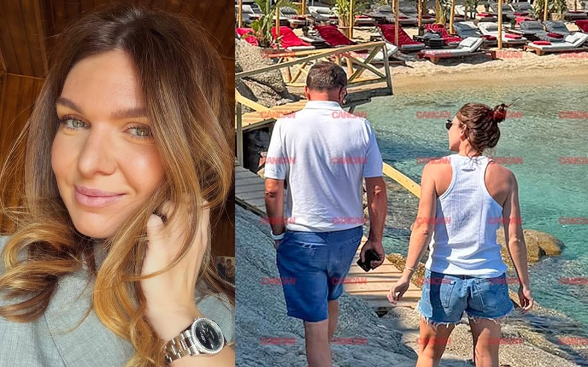 Simona Halep iubește din nou, la 4 ani de la divorțul de Toni Iuruc. Cine este bărbatul cu care a apărut în vacanță în Grecia
