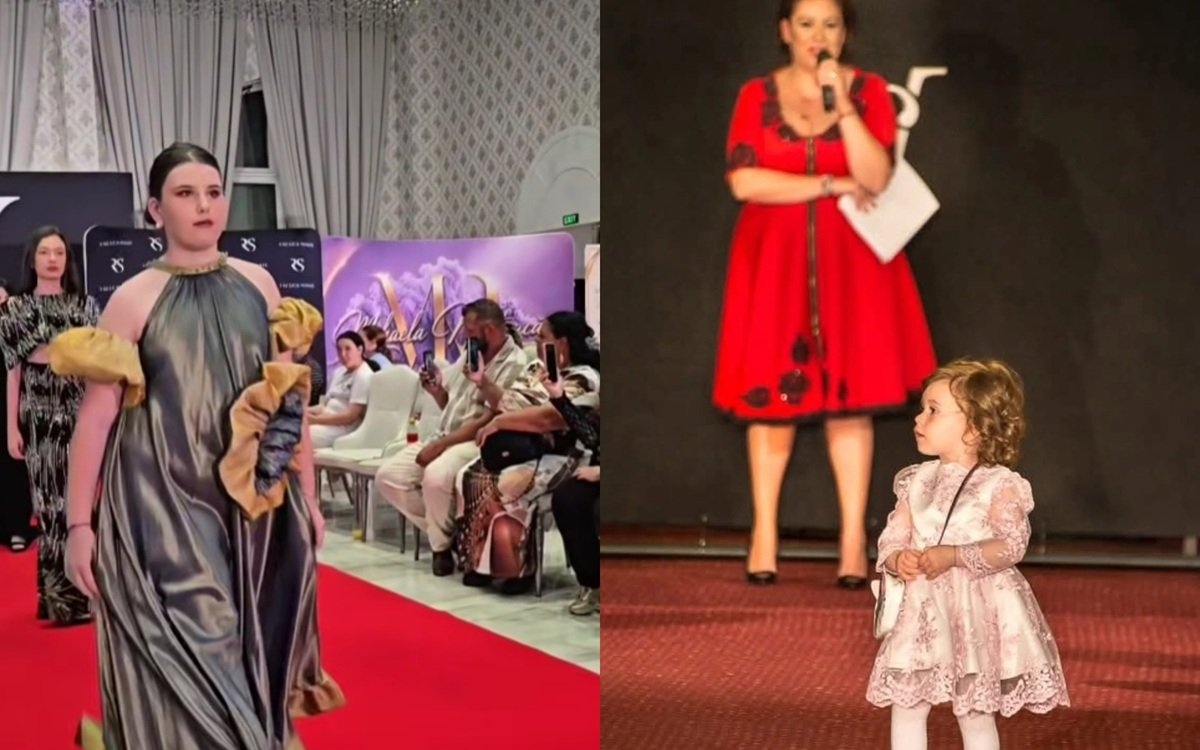 Val de reacții negative după ce fiica Oanei Roman a apărut într-o prezentare de modă la 12 ani. Răspunsul mamei sale pentru haterii din online