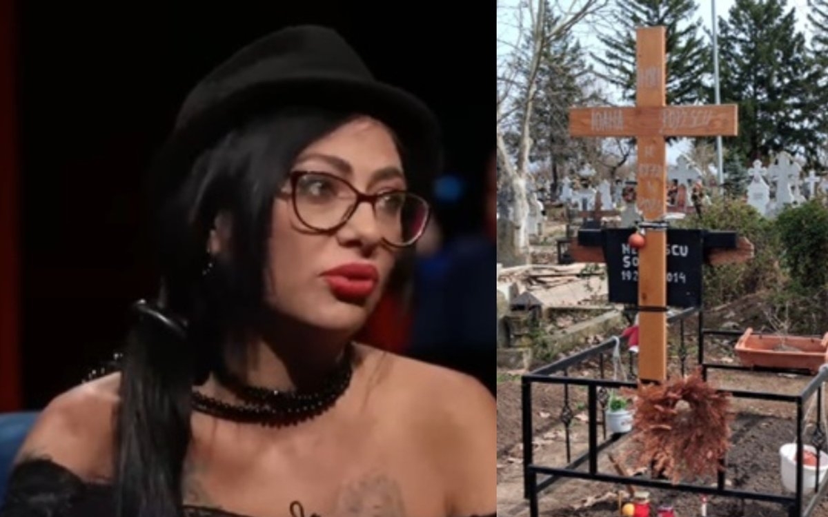 Cum arată mormântul Ioanei Popescu la 9 luni de la moartea ei. Cine a împărțit pachete în memoria sa