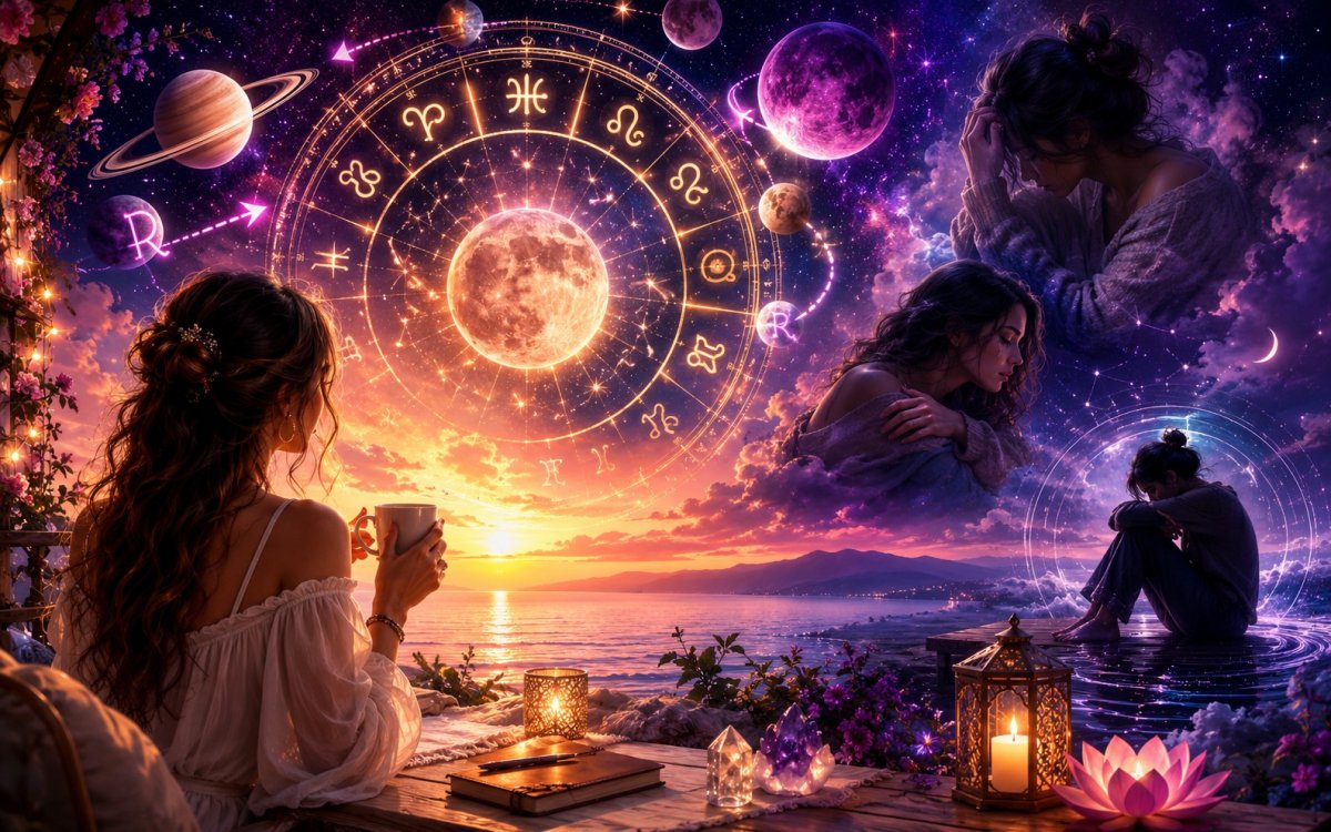 Horoscop iulie 2026. Lună copleșitoare la orizont! Reîncep retrogradele, se schimbă karma Pământului. 3 zodii își ling rănile în izolare