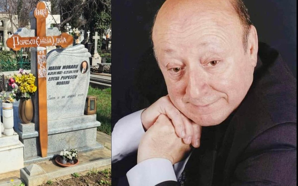 Cum arată mormântul lui Marin Moraru, la 9 ani de la moartea actorului. Mesajul simplu și emoționant de pe piatra de mormânt