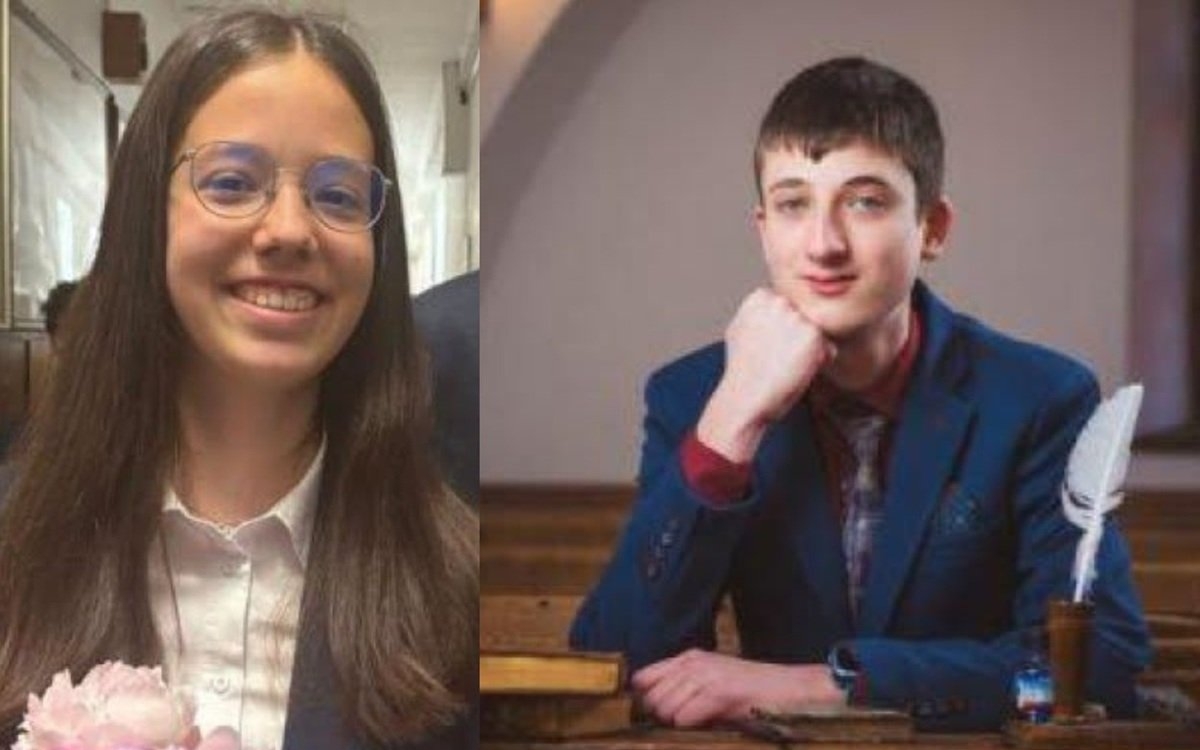 Ei sunt Dora și Mihnea, cei doi elevi din Brașov care au luat nota maximă pe județ la Evaluarea Națională