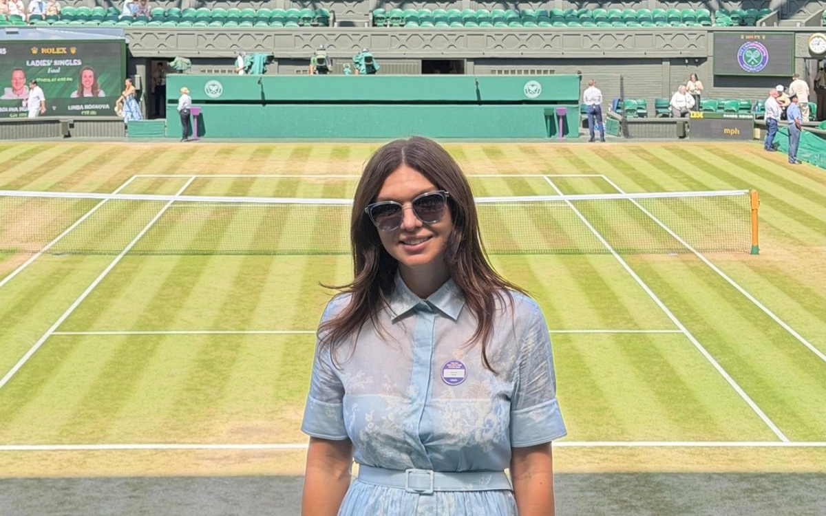Simona Halep și Dorin Mateiu, prima apariție oficială împreună la Wimbledon, după escapada din Grecia. Cum au fost surprinși