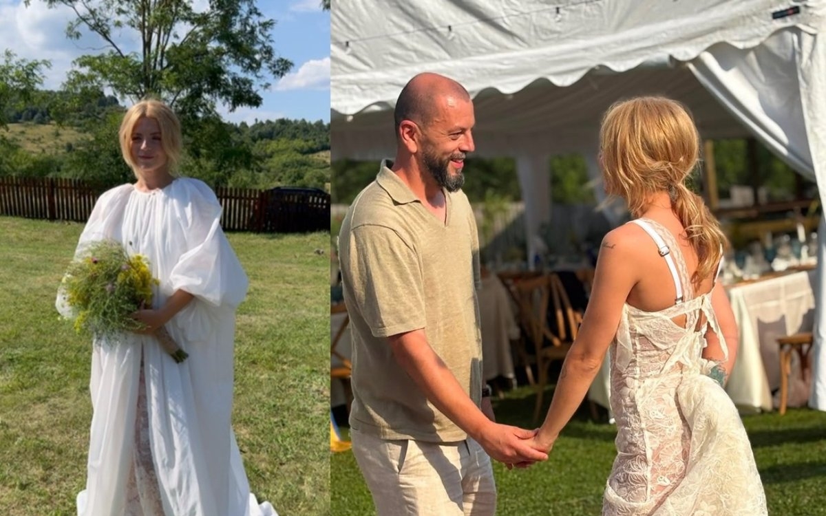 Victoria Răileanu s-a căsătorit religios în mare secret. Ce rochie de mireasă aparte a ales