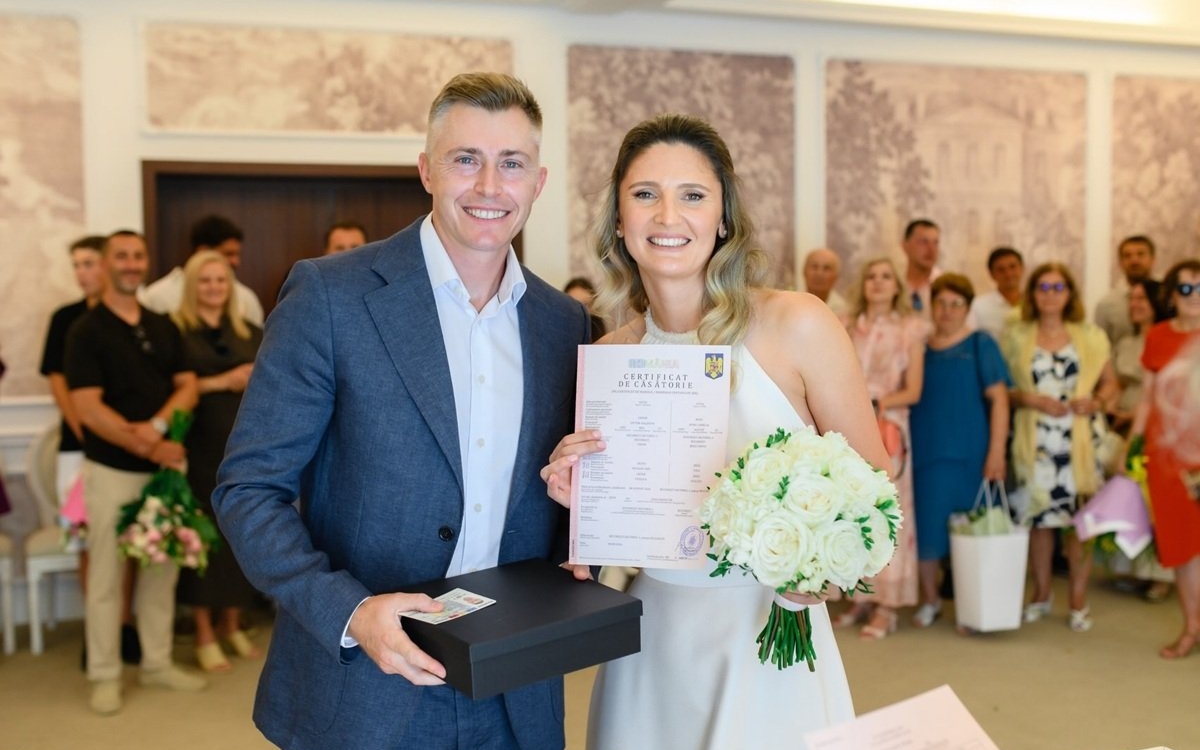 Irina Begu s-a căsătorit cu Victor Crivoi, antrenorul ei și fost jucător cunoscut de tenis