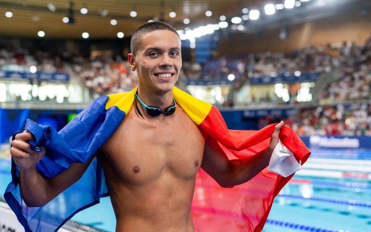 David Popovici, de neoprit la Europene, după ce a luat aurul la 100 m liber. Ce record uriaș îl așteaptă dacă ia aur și la 200 m liber