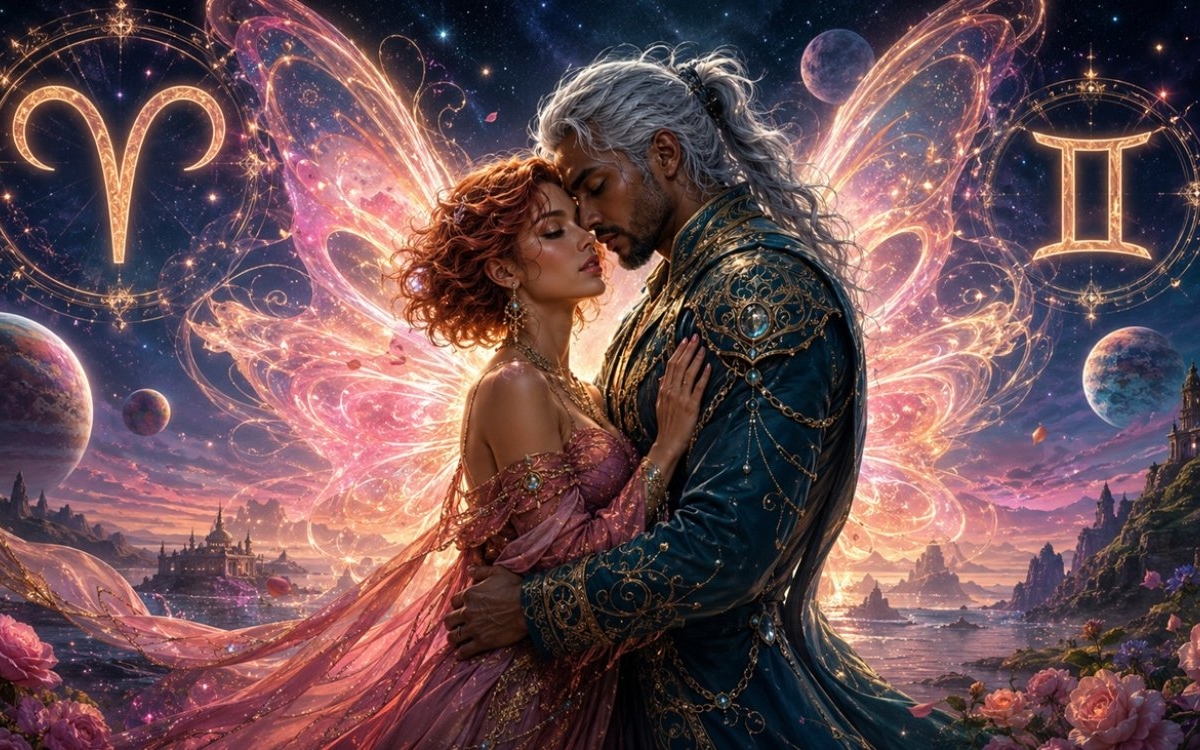 Horoscopul dragostei, săptămâna 24 - 30 august. Destinul amoros se schimbă. Două zodii își întind brațele spre iubire ca un fluture care-și deschide aripile