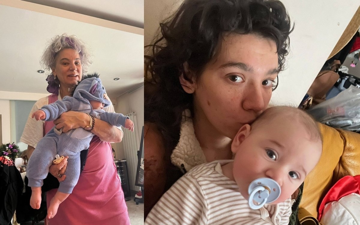 Amos, nepotul Maiei Morgenstern, a împlinit 1 an. Cabiria Morgenstern este cea mai mândră mamă: „Mi-ai înseninat viața”