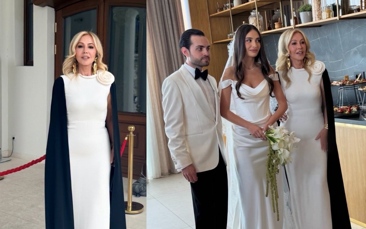 Val de critici pentru Anastasia Soare după nunta nepotului său. Regina Sprâncenelor s-a îmbrăcat în alb: „Te-ai gândit tu să ieși în evidență, nu mireasa”