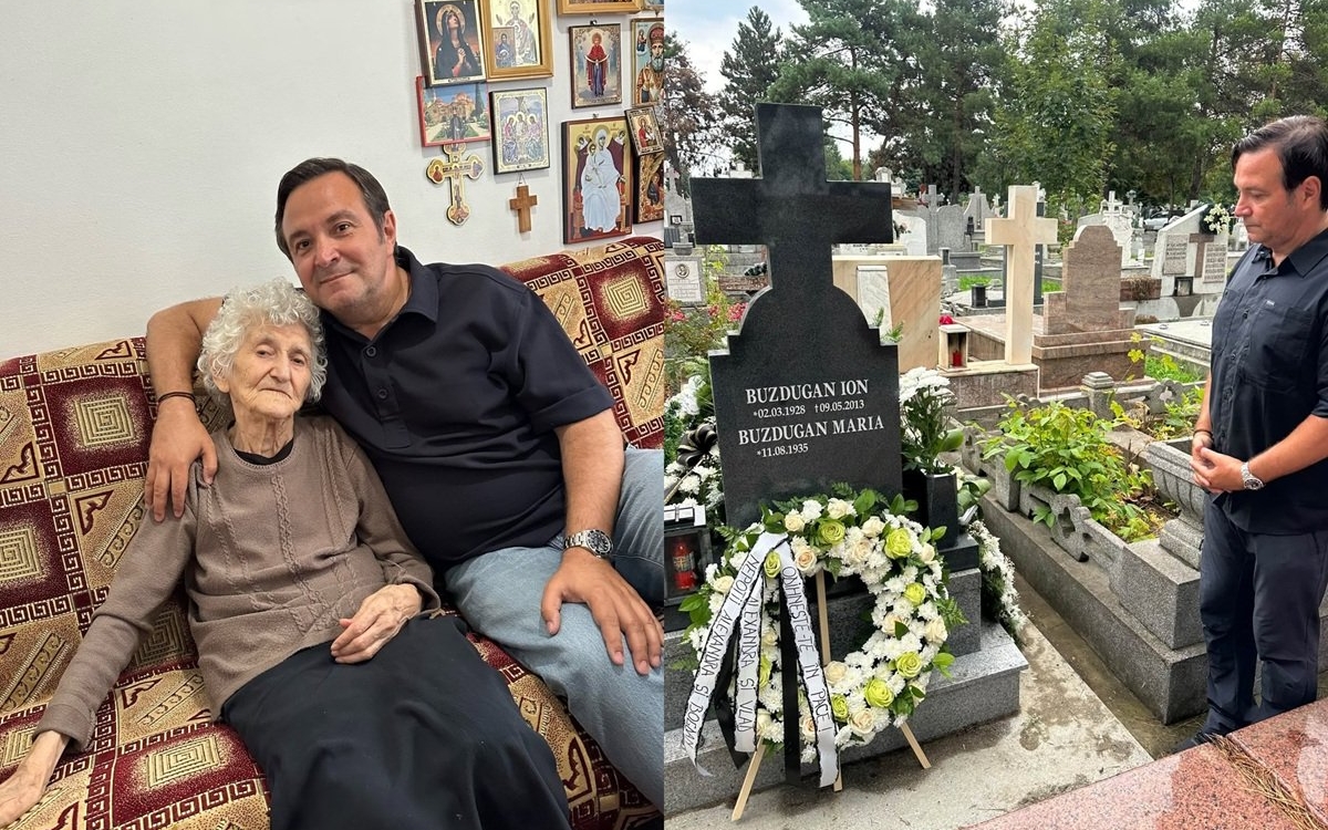 Daniel Buzdugan, în doliu! Mama lui a murit. „Nu mai suntem copii nici eu, nici fratele meu"