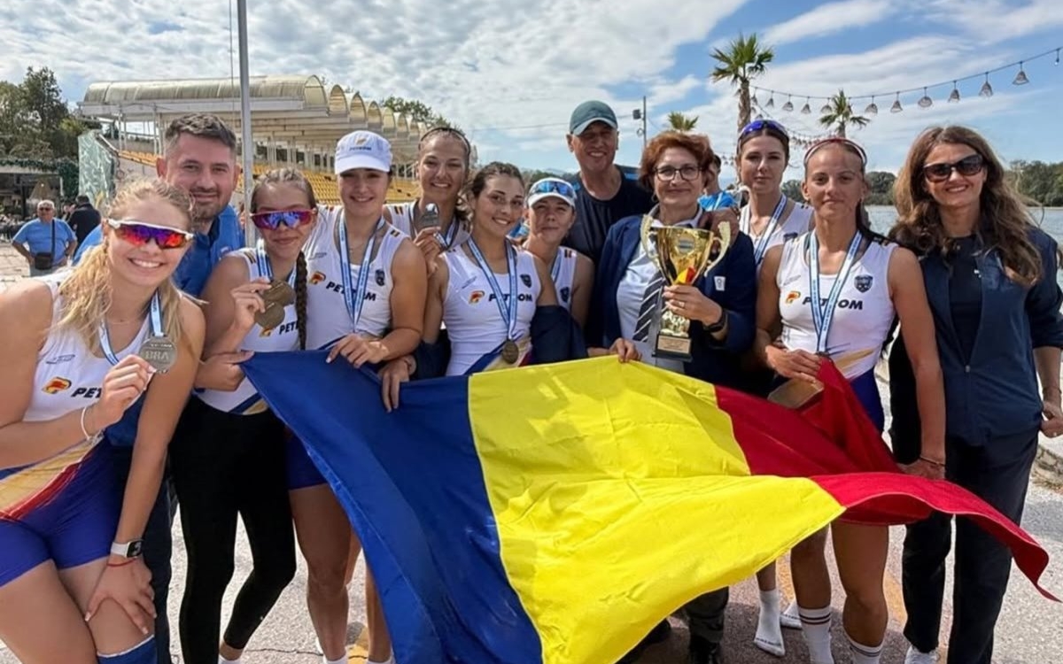 Val de medalii pentru România! Canotorii tricolori au transformat finalele balcanice într-o demonstrație de forță