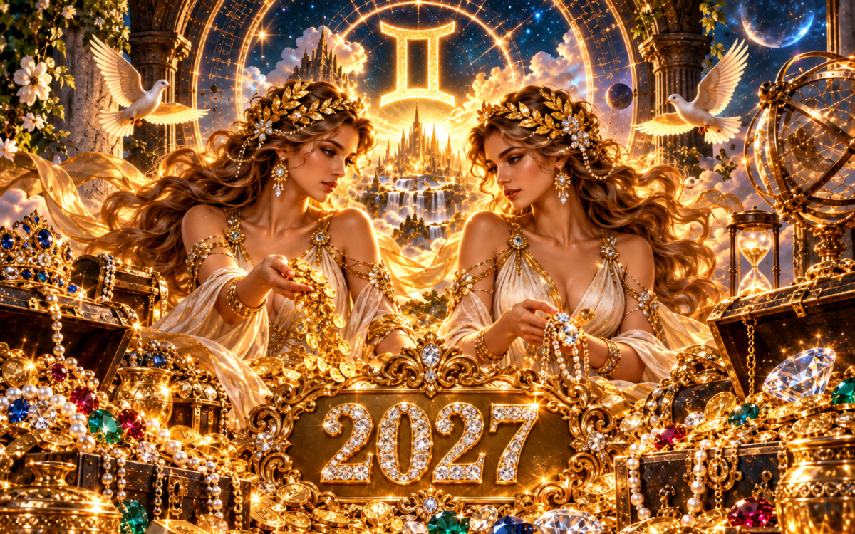Codul de îmbogățire în 2027 pentru Gemeni. Când se vor bucura nativii de succes pe toate planurile