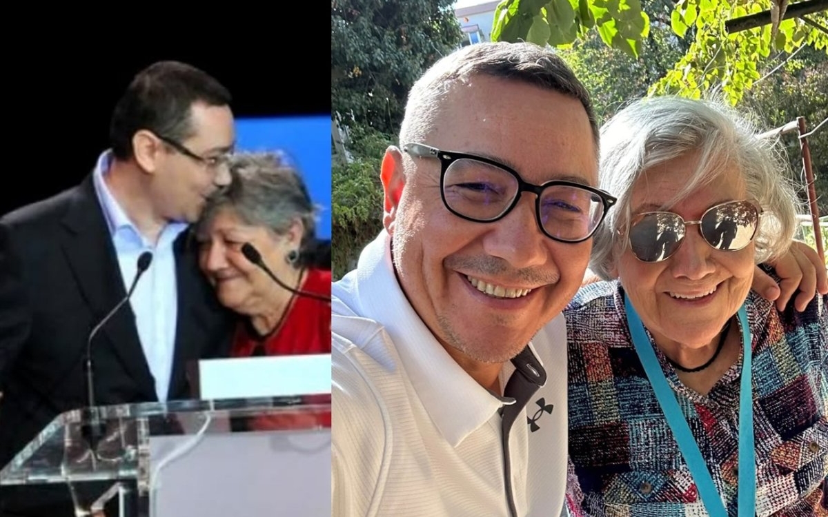 Victor Ponta, în doliu. Mama lui, Cornelia Naum, a murit la 84 de ani