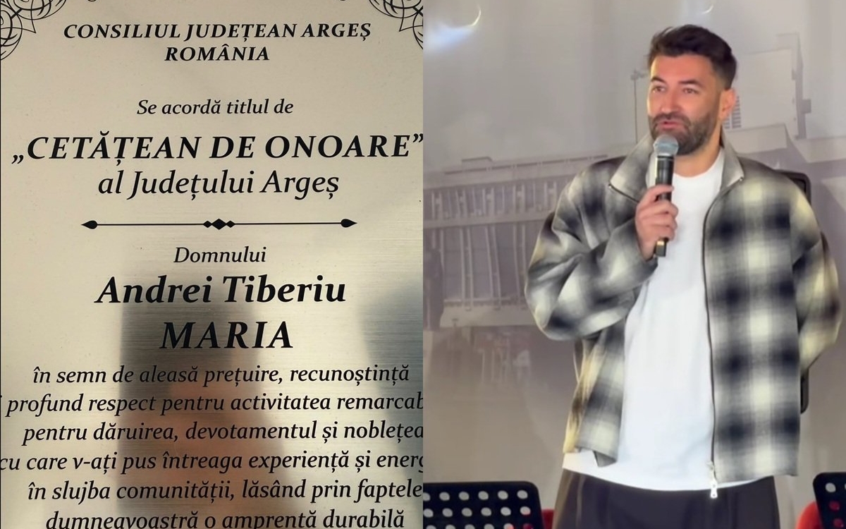 Smiley a fost numit cetățean de onoare în județul Argeș. „Sunt foarte onorat și recunoscător"