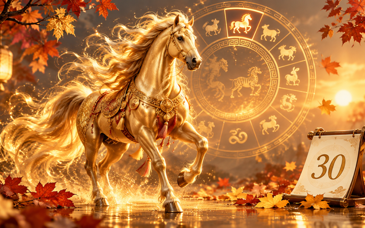Ziua renașterii, 30 septembrie. Patru zodii chinezești pun punct durerii