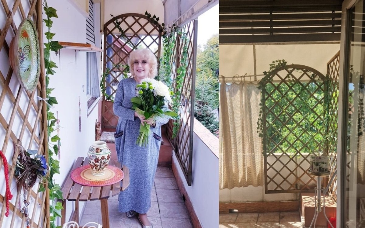 Acasă la Corina Chiriac. Cum arată locuința mică și cochetă a artistei din inima Capitalei