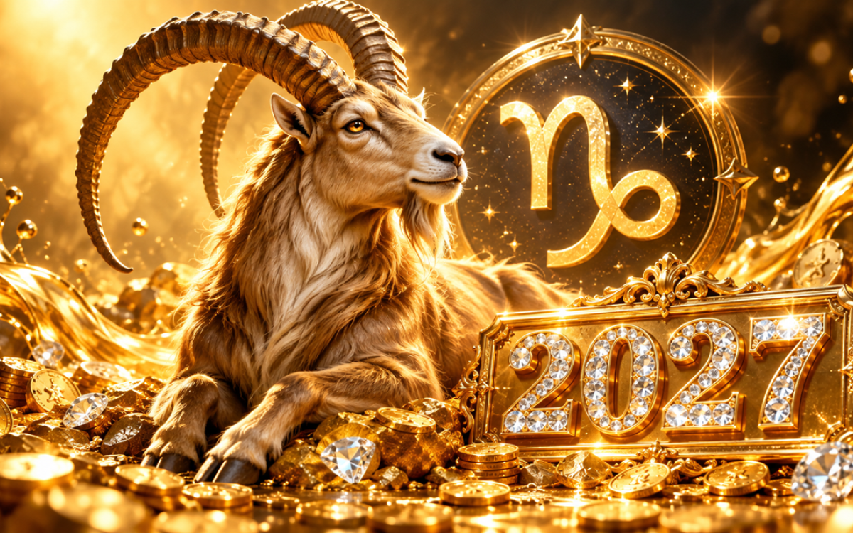Codul de îmbogățire în 2027 pentru Capricorn. Când se vor bucura nativii de succes pe toate planurile