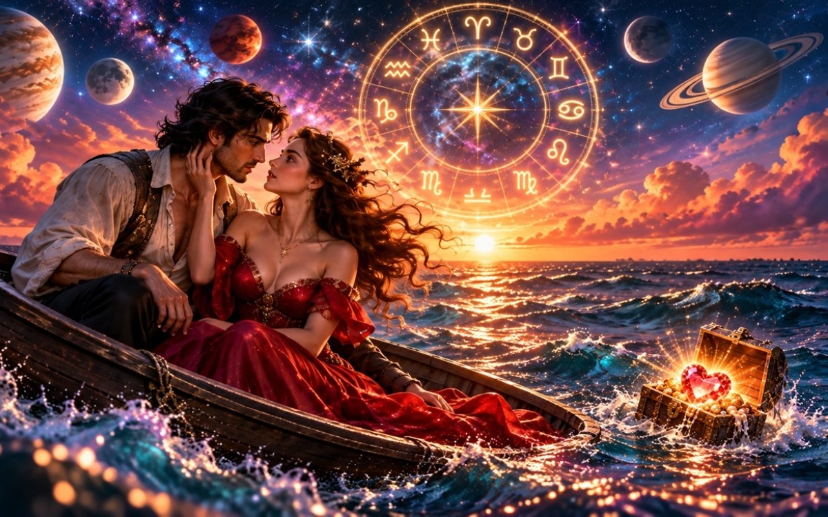Horoscopul dragostei, săptămâna 12 - 18 octombrie. Pasiunea revine în viața zodiilor după o perioadă în care a stagnat în abisul emoțiilor îngropate. Trei nativi se îndrăgostesc nebunește