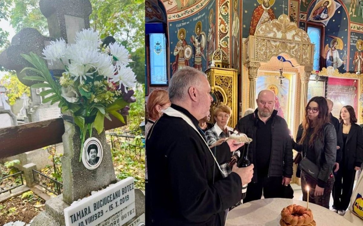 Șapte ani fără Tamara Buciuceanu-Botez. Familia a comemorat-o în biserica în care și-a luat rămas-bun de la ea în 2019