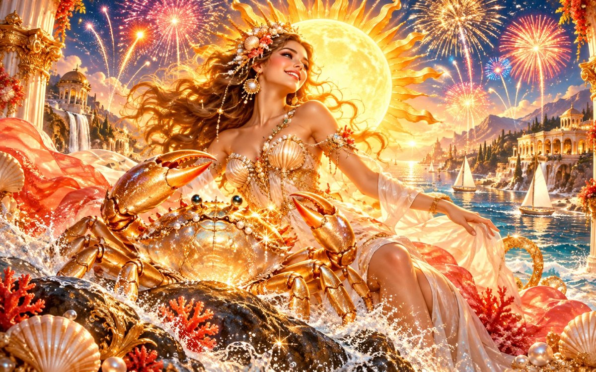 Horoscop 2027 Rac. Anul Gloriei pentru Rac! Ești cel mai binecuvântat semn din zodiac, gata cu suferința, gata cu sacrificiile
