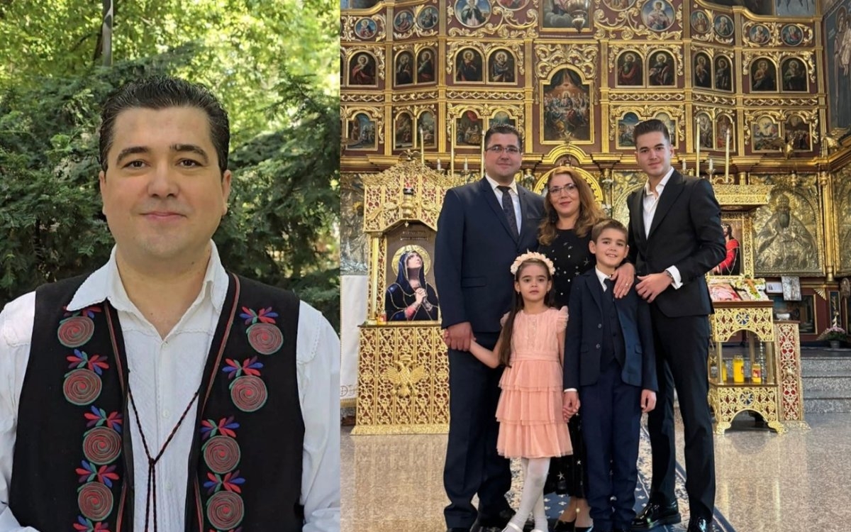 Ce familie frumoasă are Gelu Voicu. Iubește aceeași femeie de două decenii și împreună au trei copii: „Ne-a binecuvântat Dumnezeu cu minunile acestea”