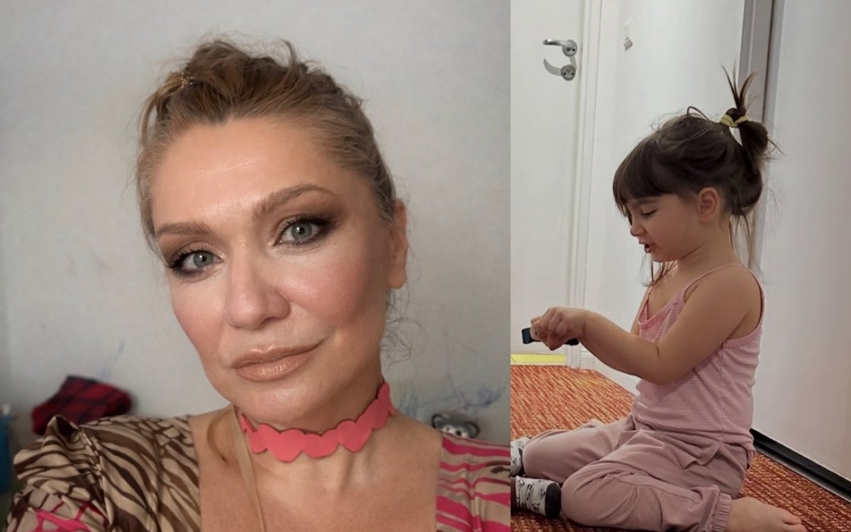 Momente de panică pentru Cristina Cioran. A ajuns cu fetița ei la Terapie Intensivă: „A leșinat de câteva ori, a făcut perfuzie”