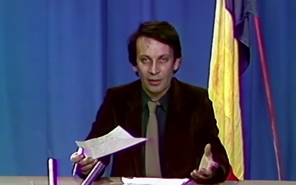 Cum arată astăzi Cornelius Roșiianu. Celebrul prezentator al Telejurnalului din perioada comunistă a reapărut la TVR, la 79 de ani