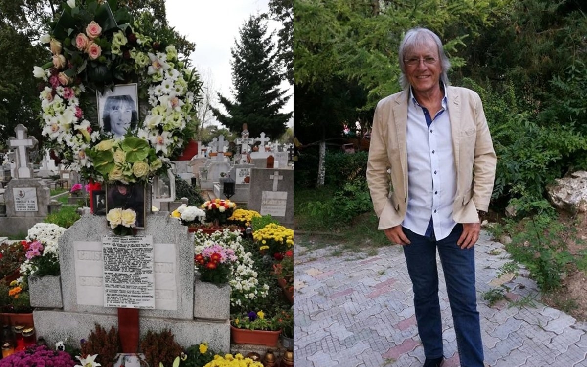 Cum arată mormântul lui Mihai Constantinescu la 7 ani de la moartea lui. „Primea scrisori de dragoste cu sacul”