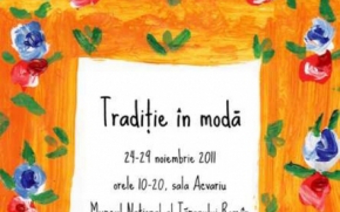 Traditie in moda, o expozitie by Simo Julia la Muzeul Taranului Roman