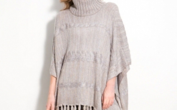 Poncho: idei de asortare in tendinte