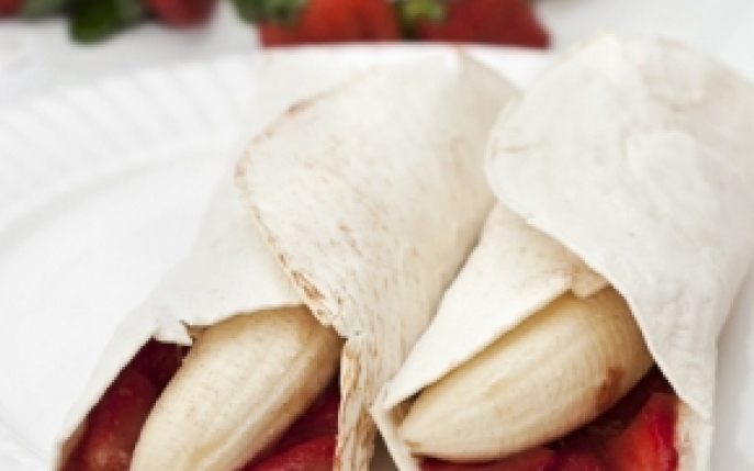 O reteta exotica si delicioasa pentru micul dejun: Banana Burrito