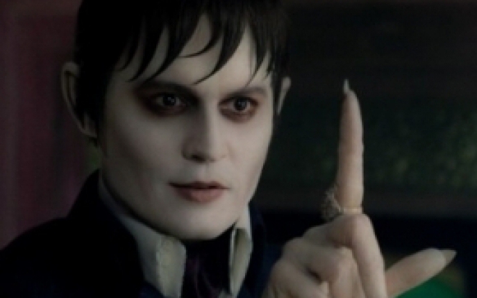 Johnny Depp este vampir in noul film Tim Burton