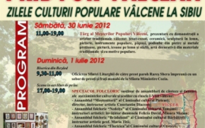 Participa la Zilele Culturii Populare Valcene